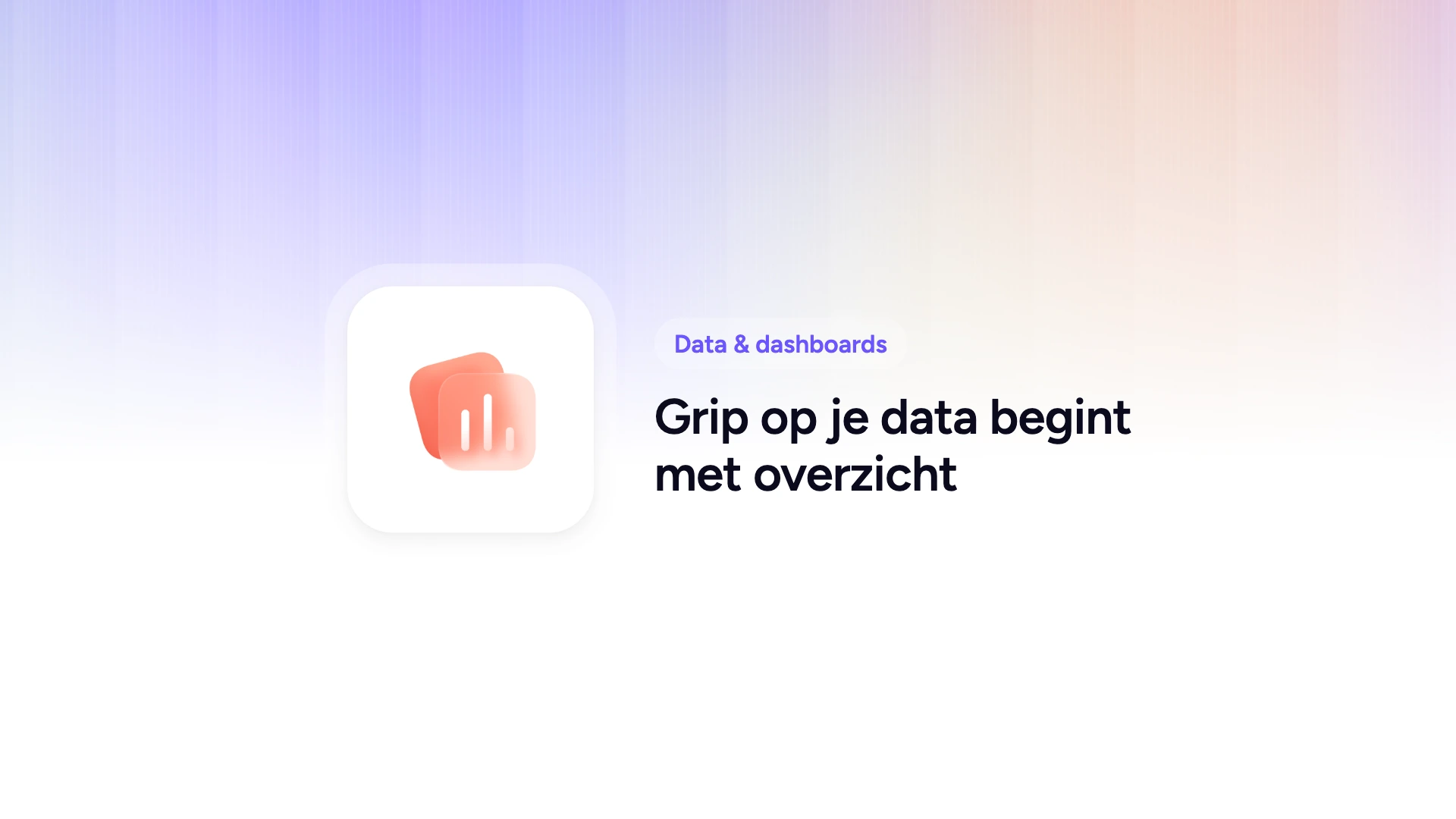 Data & dashboards