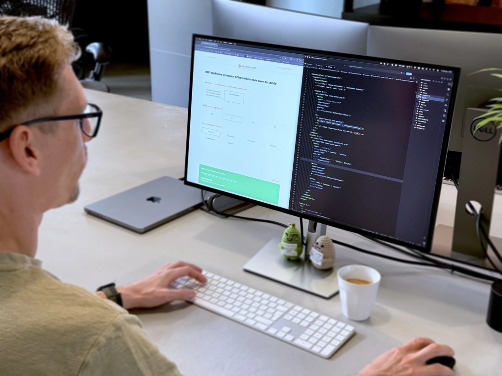 Digitaliseren in de zorg zonder de zorgverlener extra werk te geven