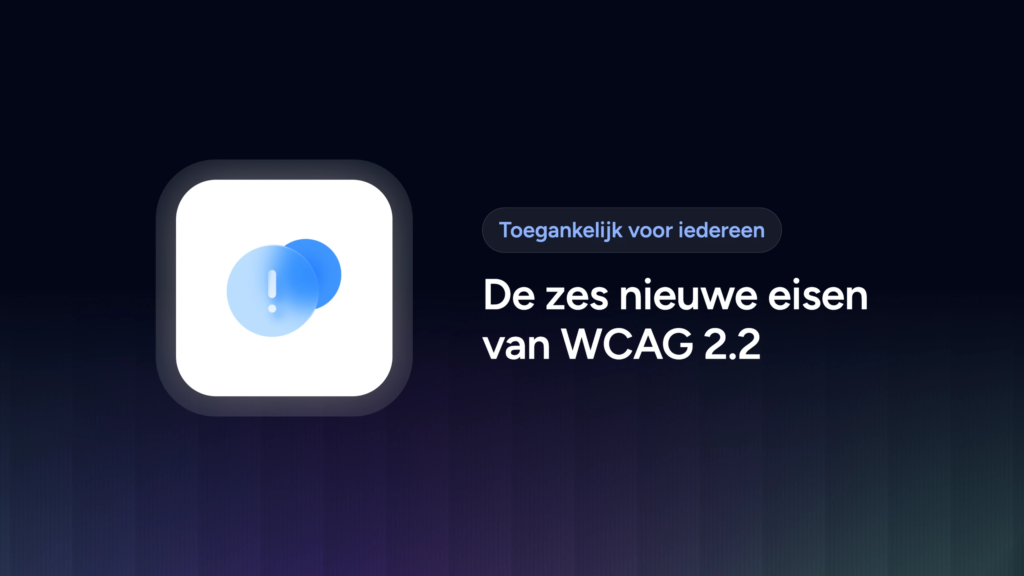 Wat is WCAG 2.2