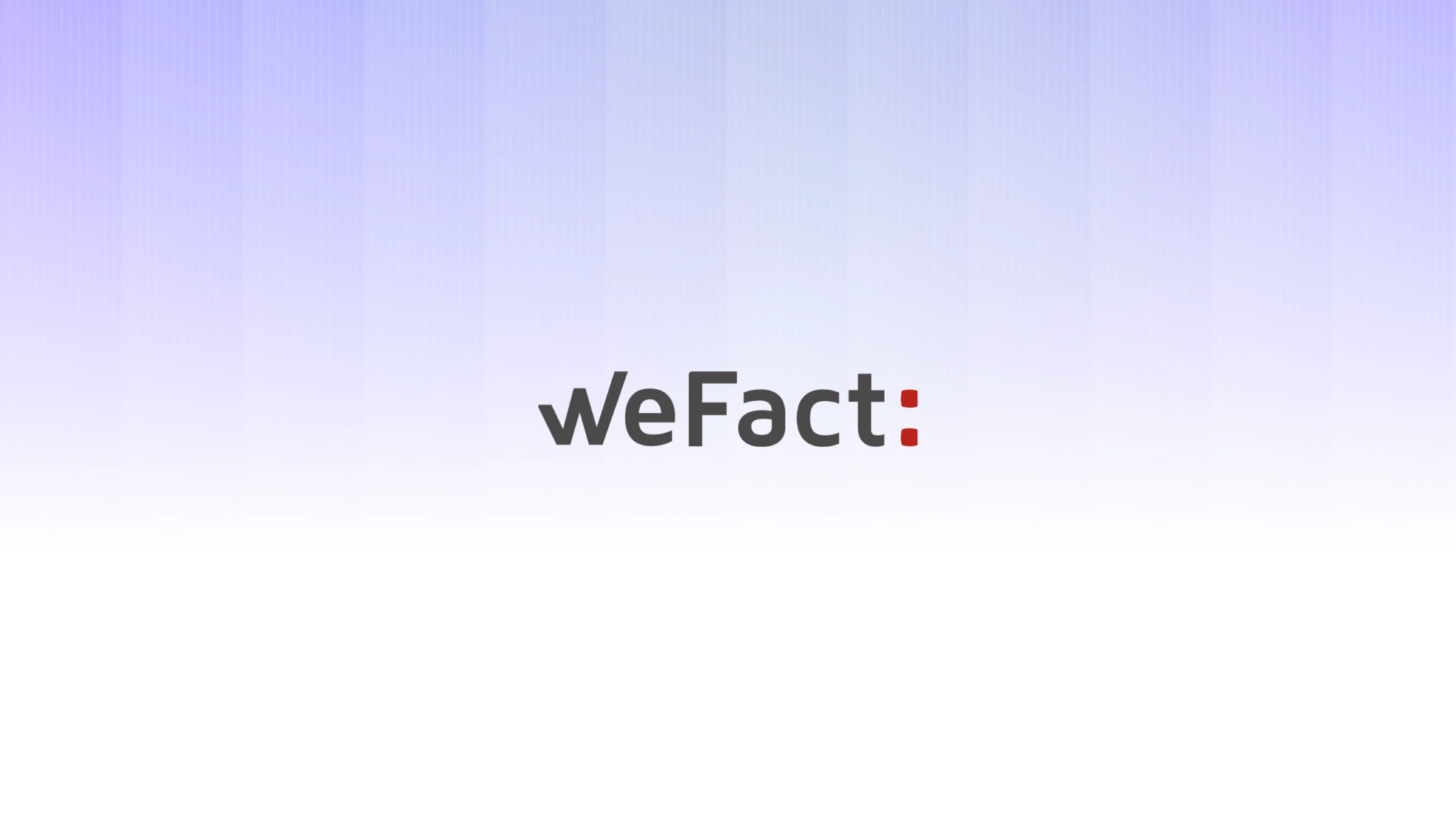Koppelen met WeFact